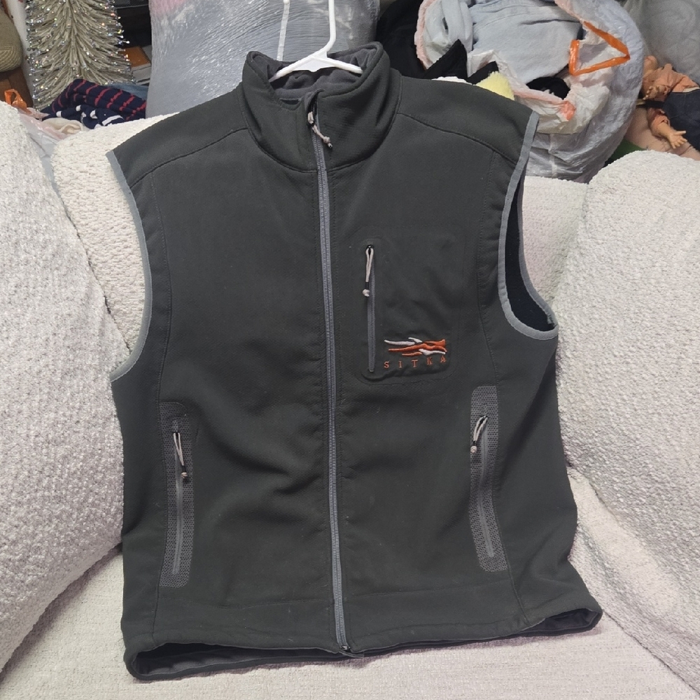 Sitka Gray  Gore Wind Stopper Vest